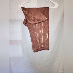 JoyLab Champagne Shimmering Pink Workout Wear in XL